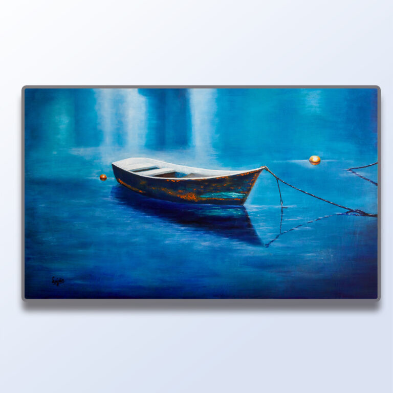 Barca azul