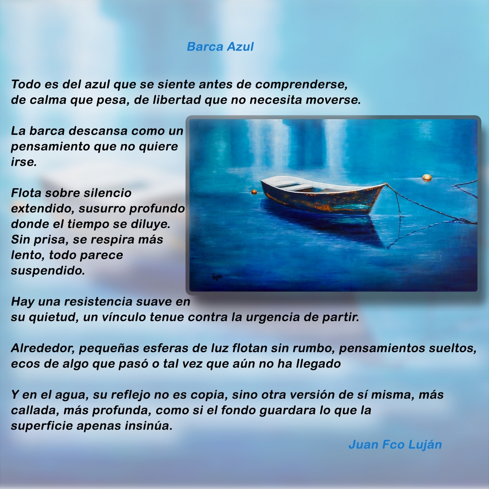 barca azul